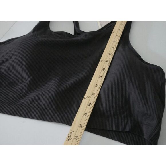 CALIA Women’s Seamless Brami Racerback Sports Bra Tank Top Black 1X - Picture 5 of 10